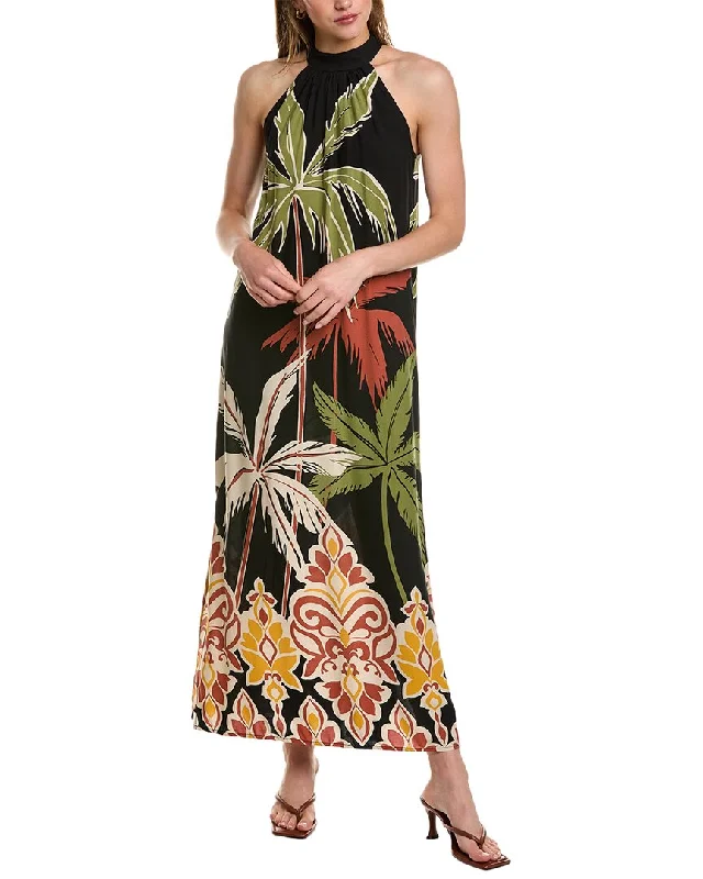 Clothes For Woman Vince Camuto Halter Sleeveless Maxi Dress