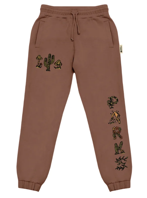 Flash Discount 90s Doodle Parks Jogger - Dark Brown