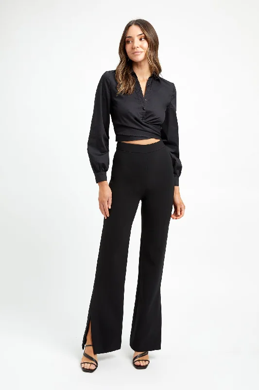 Trendy Attire For Her Delta Split Leg Pant