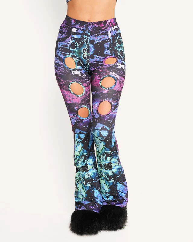 Limited Stock, Big Sale Neon Nostalgia Cutout Bell Bottoms